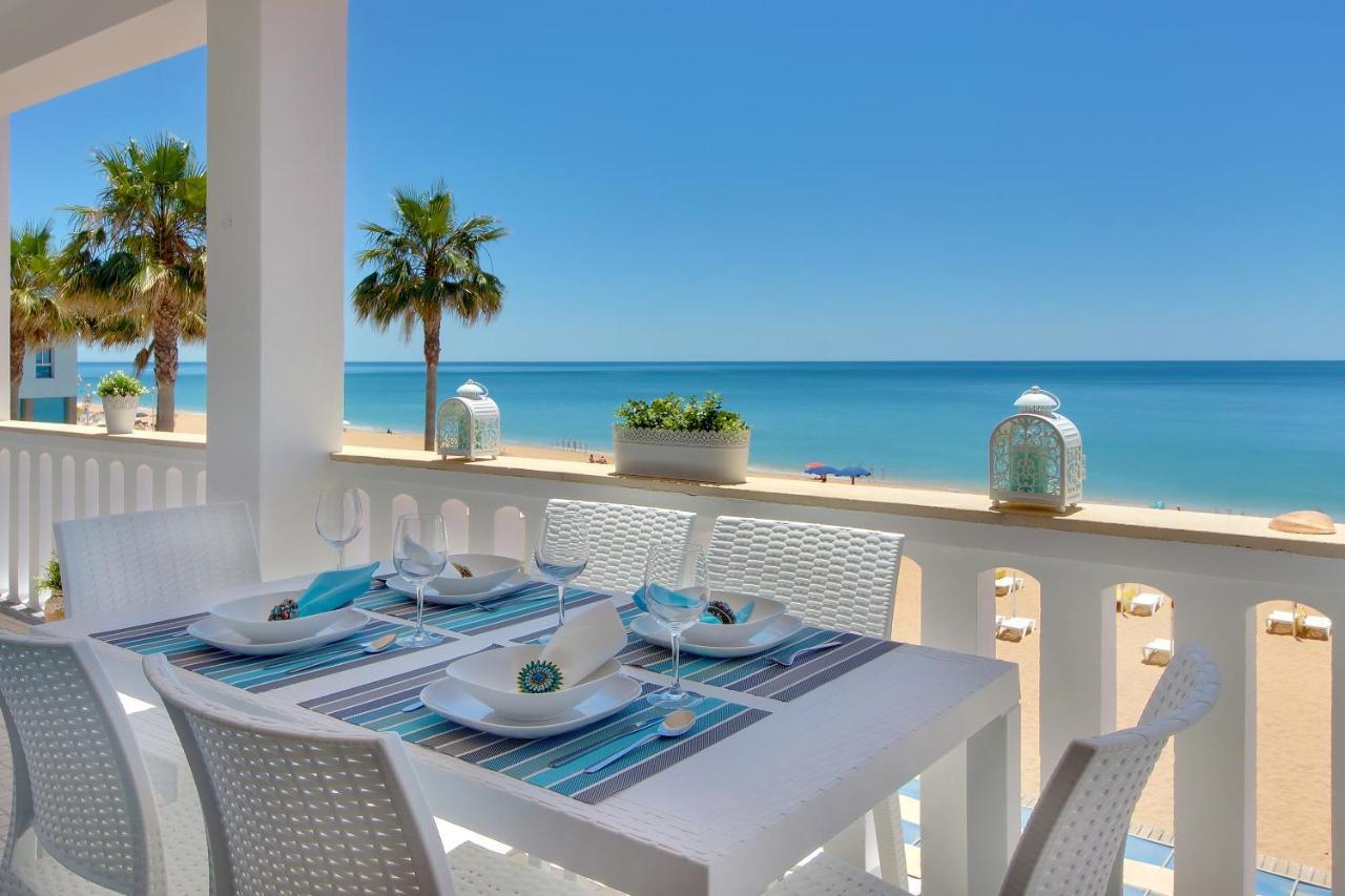 Casa Pe Na Areia- Unique Spot- Beach Front By DreamvillasАлбуфейра Экстерьер фото